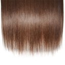 Flip in 100% Human Hair No Shedding Halo Extension Hair Silk Straight 16 inch #4