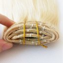 Human Hair Extension Hair Silk Straight Clips Applying 20 inch #613