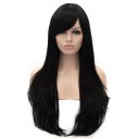 Cosplay Wig Black Euramerican Style Long Curly Hair Wig