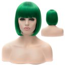 Cosplay Wig Green Euramerican Style Short Bobo Hair Wig