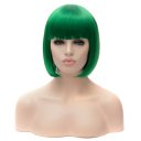 Cosplay Wig Green Euramerican Style Short Bobo Hair Wig