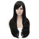 Cosplay Wig Black Euramerican Style Long Curly Hair Wig