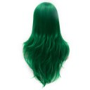 Cosplay Wig Green Euramerican Style Long Curly Hair Wig