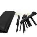 Makeup Brushes Set 10 Pcs Wool Pony Hair Brush Makeup Brush Case