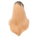 D557 LW1337 European Style Hair Wig Golden Fading