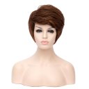 D571 SW1815 European Style Hair Wig Brown Fading