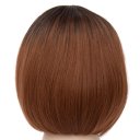 D571 SW1815 European Style Hair Wig Brown Fading