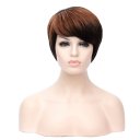 D571 SW1815 European Style Hair Wig Brown Fading