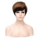 D576 SW1820 European Style Hair Wig Blue Black