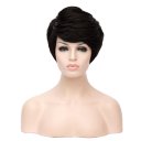 D576 SW1820 European Style Hair Wig Blue Black