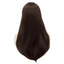 D537 LW1340 European Style Hair Wig Dark Brown