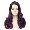 D537 LW1340 European Style Hair Wig Dark Brown