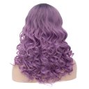 D478 LW-1298 European Style Hair Wig Purple Fading