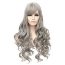 D478 LW-1298 European Style Hair Wig Purple Fading