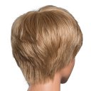 Real Human Hair Wig Side Part Short Hair  Flax Golden