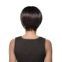 Real Human Hair Wig Short Hair  Black