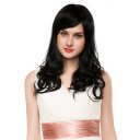 Real Human Hair Wig Short Hair Side Part  Gray White