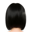 Real Human Hair Wig Short BOBO Hair  Black