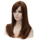 LW-1027 Euramerican Style Wig Fashion Straight Hair Wig Brown