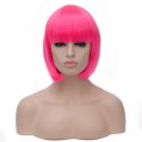 Cosplay COS Wig Neat Bang BOBO Hair 30cm