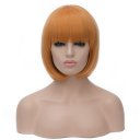 Cosplay COS Wig Neat Bang BOBO Hair 30cm