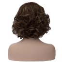 Cosplay COS Wig Fluffy Short Curly Hair Dark Brown 30cm