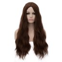 Cosplay COS Wig Long Curly Hair Brown 70cm