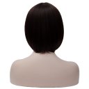 Japanese Anime Cosplay COS Wig BOBO Hair Deep Brown 31cm