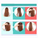 Wig Clips Ponytail Long Straight Hair Wig 60cm Color Number 118#