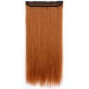 Wig Clips Ponytail Long Straight Hair Wig 60cm Color Number 30J
