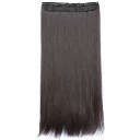 Wig Clips Ponytail Long Straight Hair Wig 60cm Color Number 99J