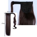 Wig Velcro Ponytail Long Straight Hair Wig 27J