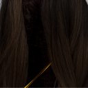 Cosplay COS Wig Side Part Long Straight Hair Brown Highlight 60cm