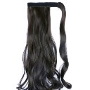 Wig Velcro Ponytail Curly Hair Wig 4A
