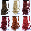 Wig Velcro Ponytail Curly Hair Wig 130M