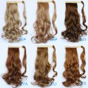 Wig Velcro Ponytail Curly Hair Wig 27J
