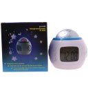 Creative Alarm Clock LED Display Starry Sky Spotlight Projection Calendar Alarm Clock