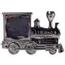 PF169C Fashion Retro Style Locomotive Pattern Alarm Clock Train' s Head Shape Black