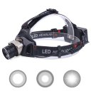 Headlamp Induction T6 120LM Waterproof ABS Plastic for Camping, Fishing