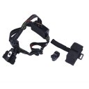 Adjustable Angle Headlamp Waterproof T6 +2R2 4 Modes 1500 Lumen Aluminum Alloy