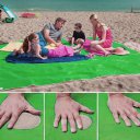 Sand Beach Mat Rug Picnic Blanket Polyester Sandproof Fast Dry Easy Cleaning Mat