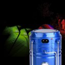 LED Solar Camping Lantern Outdoor Survival Bright Rechargeable Portable Lamps