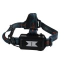 Outdoor Waterproof LED Headlamp For Camping Hiking Dog Walking And Kids Black