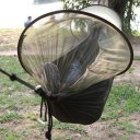 Hammock with Mosquito Net Parachute Fabric Hammock Net, Durable and Portable