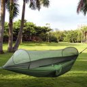 Hammock with Mosquito Net Parachute Fabric Hammock Net, Durable and Portable