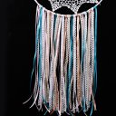 Traditional Fringed Lace Dream Catcher with Steel Ring Lint for Gift MS6035