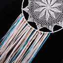 Traditional Fringed Lace Dream Catcher with Steel Ring Lint for Gift MS6035