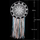 Traditional Fringed Lace Dream Catcher with Steel Ring Lint for Gift MS6035