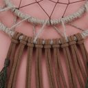 Traditional Dream Catcher Feathers Wooden Beads Wall Hanging Craft Gift MS6031