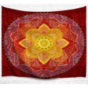 Indian Mandala Tapestry Hippie Wall Hanging Bohemian Bedspread Throw Decor